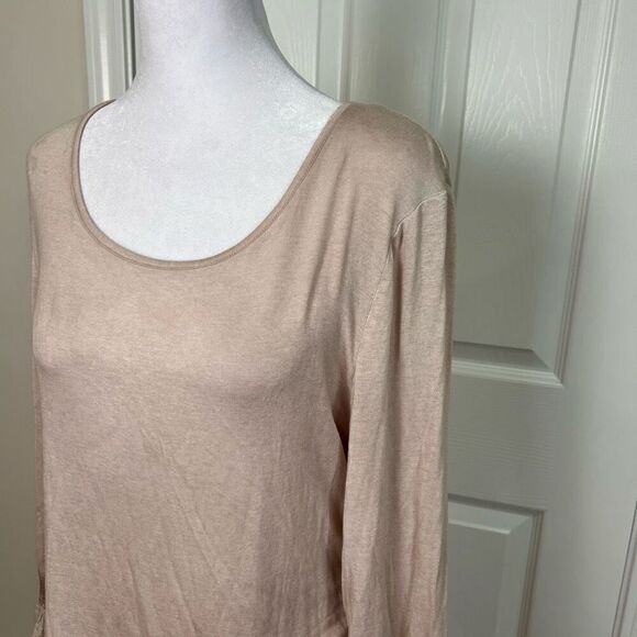 Vintage Concepts Gray Jersey Mini Dress with Lace - Picture 5 of 7